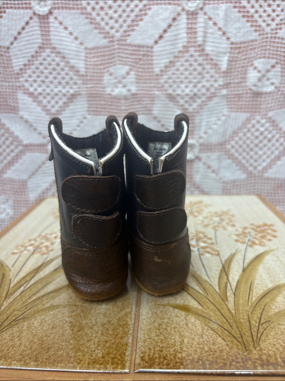 Old West Toddler Cowboy Boots – Size 3 - Picture 3 of 10